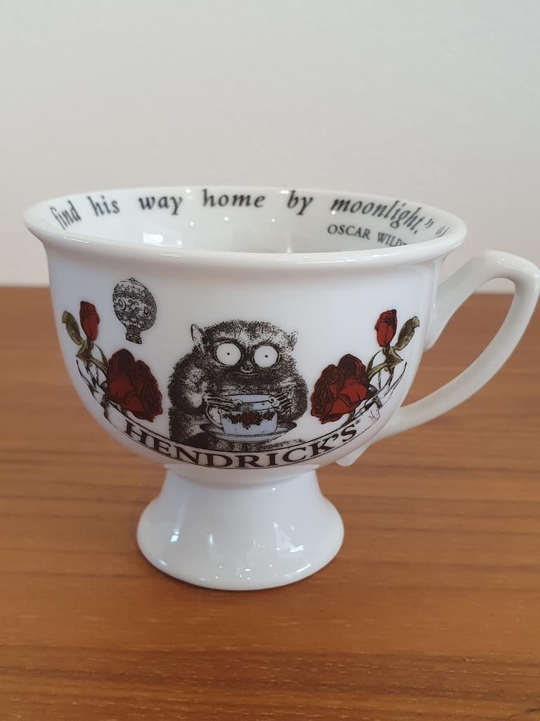 Hendricks gin kopje "Oscar Wilde", Verzamelen, Ophalen of Verzenden