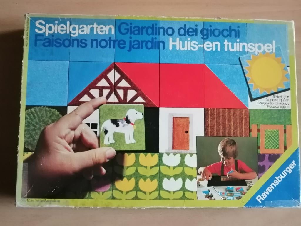 Jeu vintage de 1975 : Spielgarten de Ravensburger, Enlèvement ou Envoi, Ravensburger