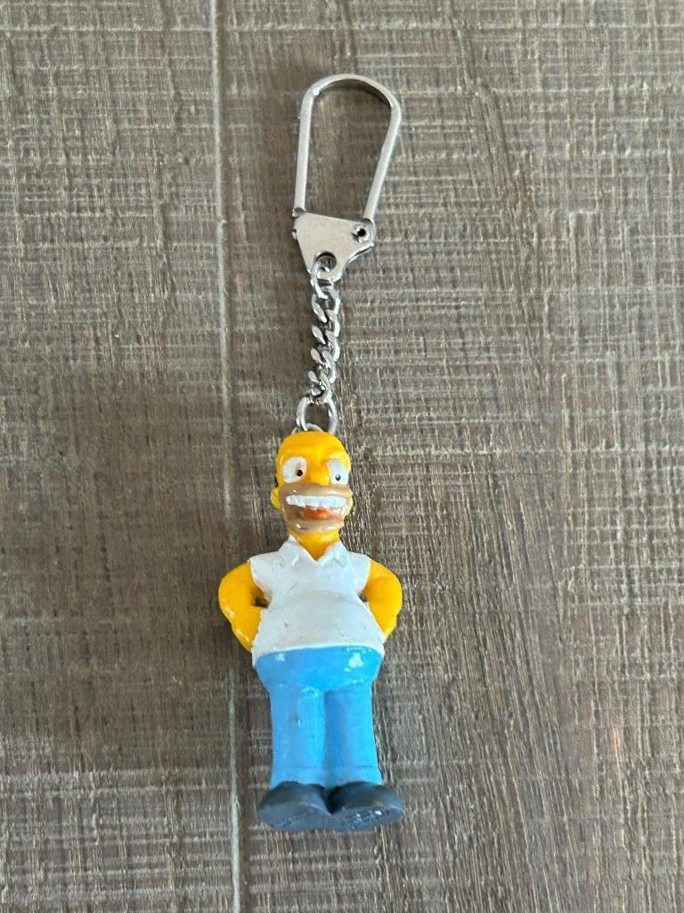 Sleutelhanger Homer Simpson, Enlèvement ou Envoi, Comme neuf, Peluche ou Figurine