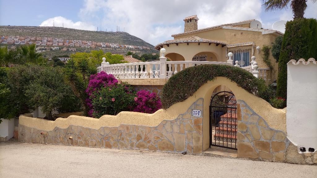 Te huur villa op de Cumbre del Sol bij Moraira, Calpe, Xabia, Vakantie, 5 personen, Open haard, 2 slaapkamers, Costa Blanca