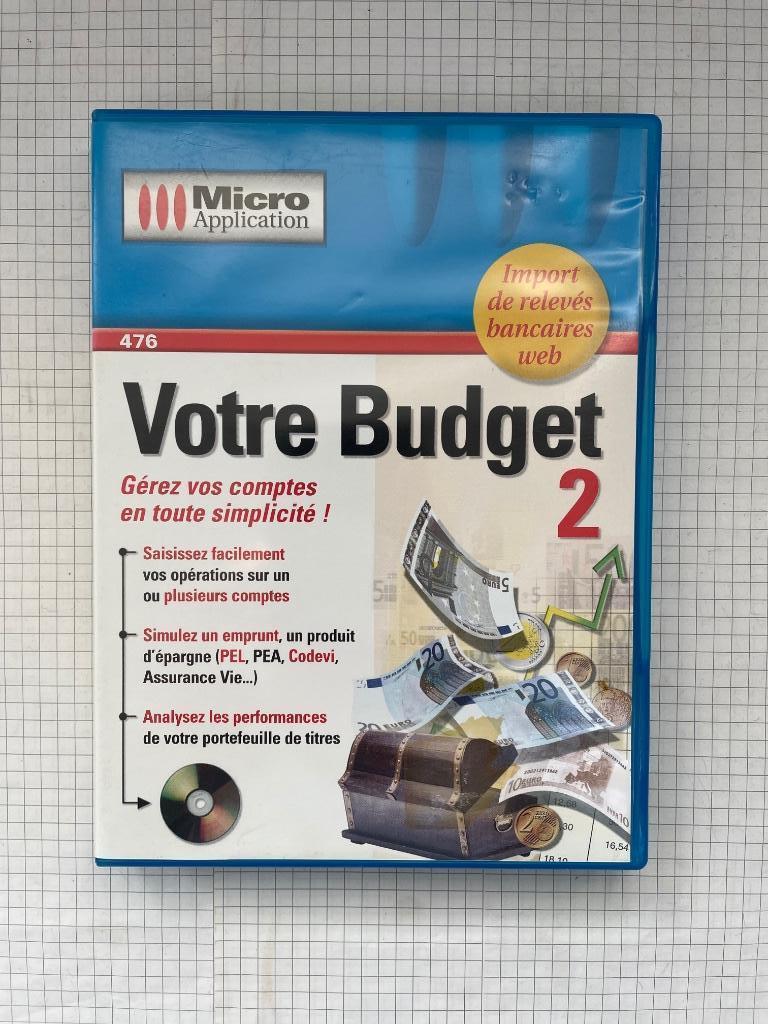 Logiciel Votre budget 2, Enlèvement ou Envoi, Comme neuf, Windows