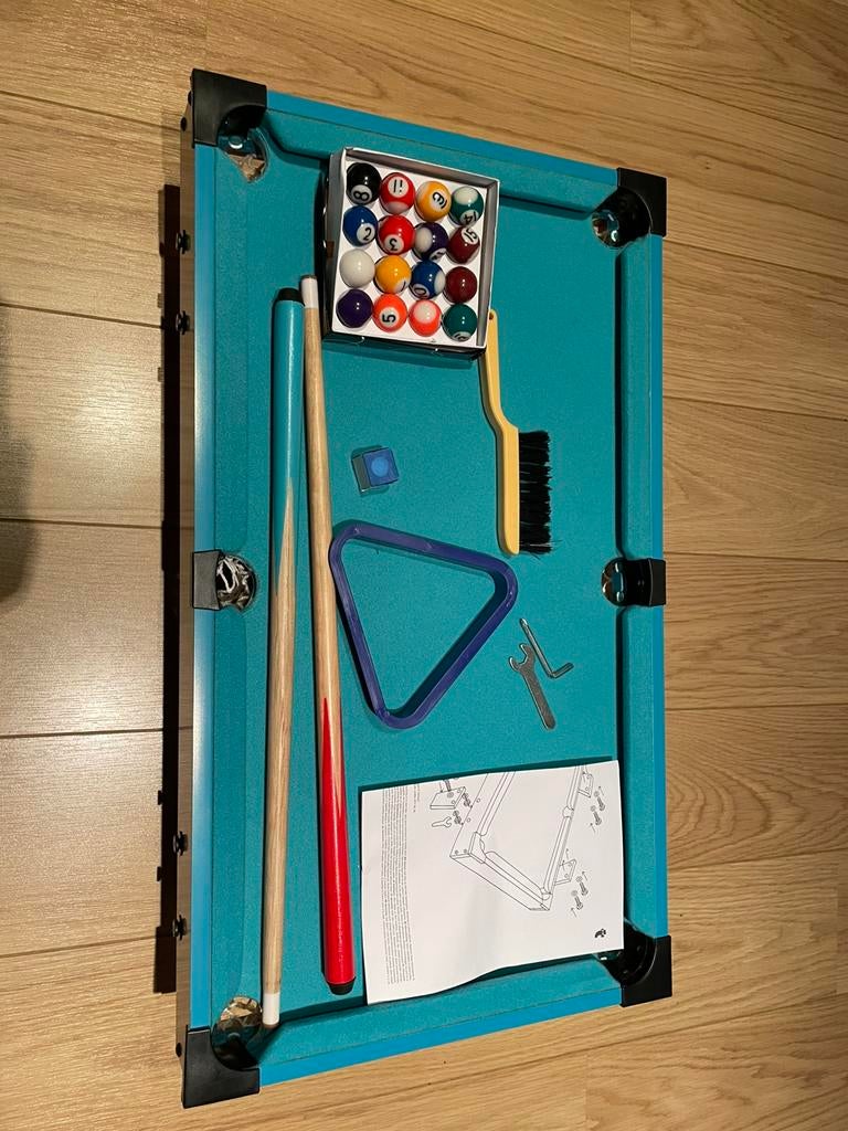 Mini-pooltafel, Ophalen, Nieuw, Pooltafel