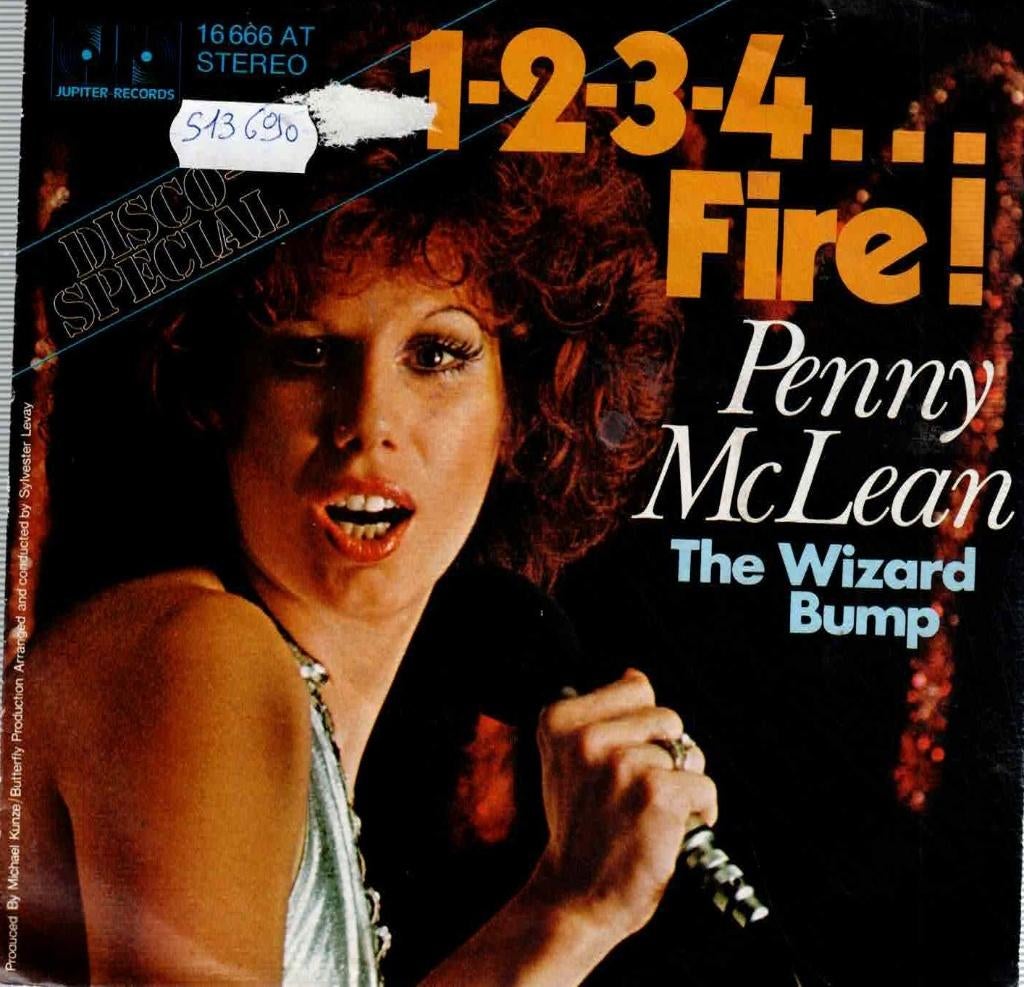 Vinyl, 7"  /  Penny McLean – 1-2-3-4... Fire!, Ophalen of Verzenden, Overige formaten