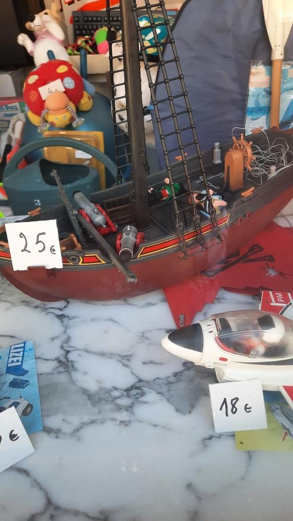 Piraten boot, Ophalen