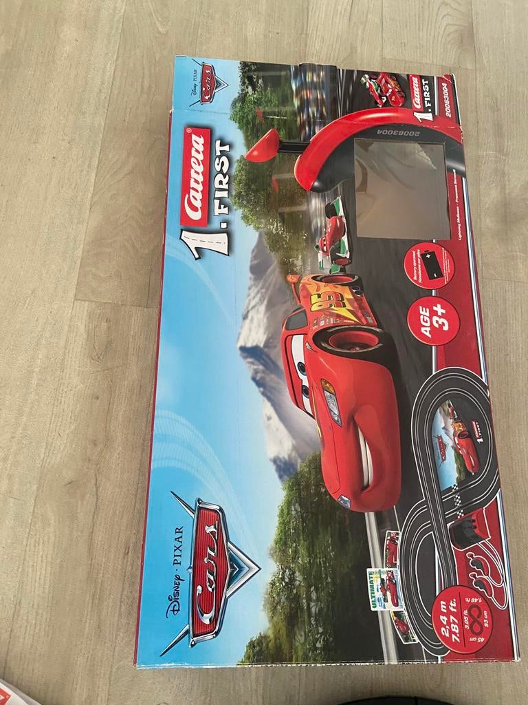 Carrera racebaan disney cars, Kinderen en Baby's, Ophalen, Zo goed als nieuw, Racebaan, Carrera