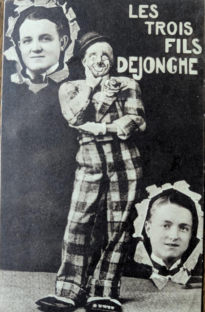 Les trois fils Dejonghe, Verzamelen, Postkaarten | België, Ophalen of Verzenden, 1940 tot 1960, Ongelopen
