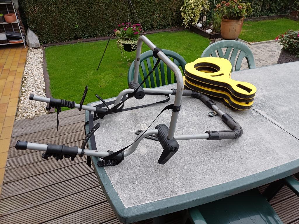 Fietsdrager voor op achterwiel S.U.V.+ 4 fietsbeschermers, Ophalen, 3 fietsen of meer, Zo goed als nieuw, Brede banden
