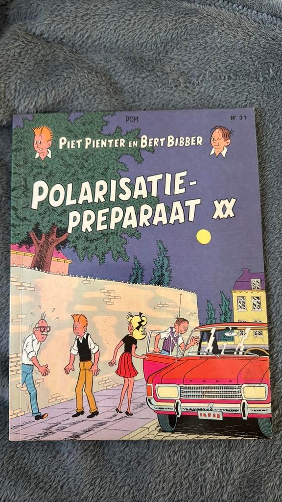 Piet Pienter en Bert Bibber 1975, Boeken, Pom, Eén stripboek, Ophalen, Gelezen