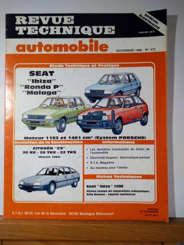 RTA - Seat Ibiza - Ronda - Malaga - Citroën CX, Envoi