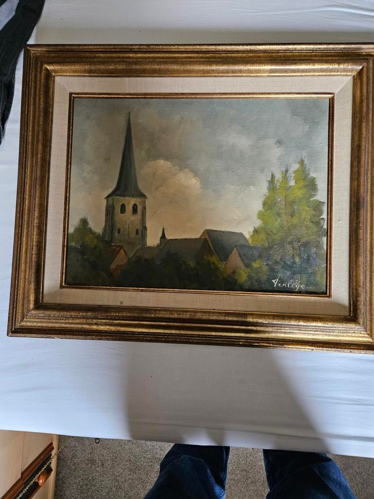 Antiek schilderij, Ophalen