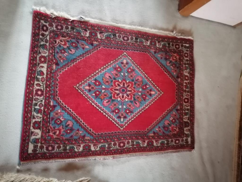 perzisch tapijt, Huis en Inrichting, Stoffering | Tapijten en Vloerkleden, Ophalen, Gebruikt, Blauw, Klassiek