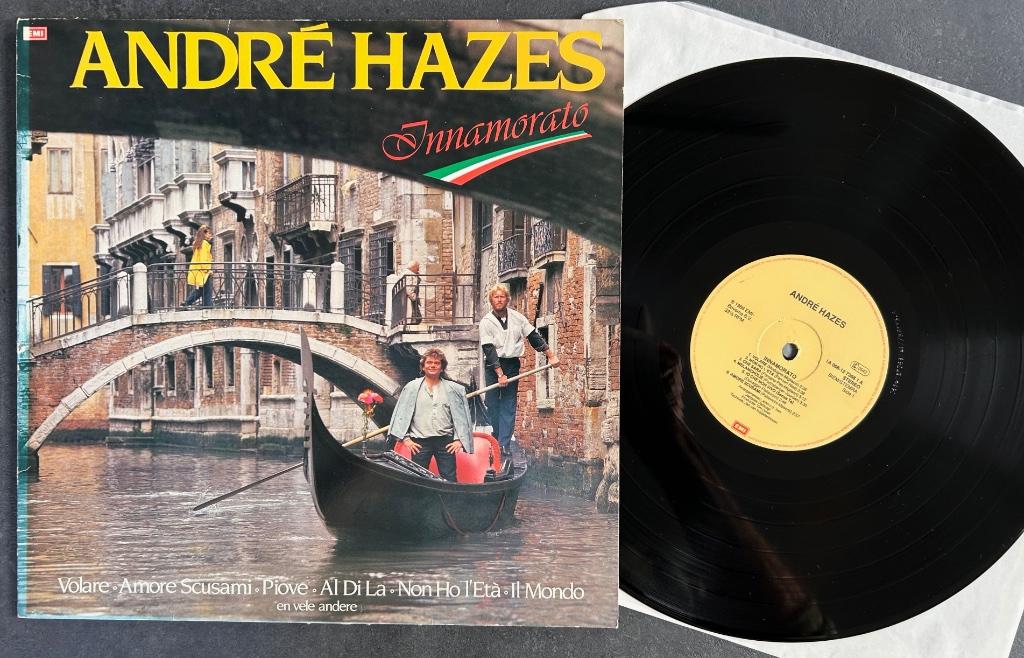 ANDRÉ HAZES - Innamorato ( LP ), Cd's en Dvd's, Verzenden, Zo goed als nieuw, 12 inch, Levenslied of Smartlap