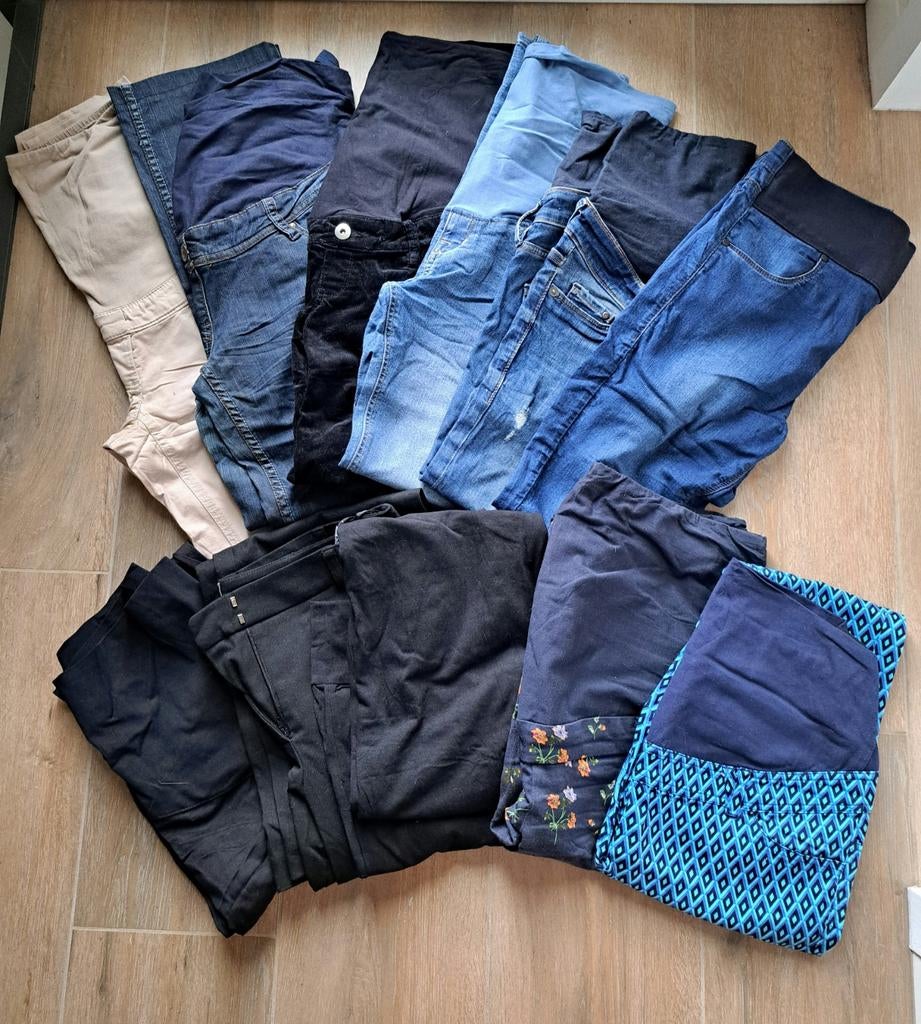 Pakket Zwangerschapskledij, +40 stuks, maat xs/s, Kleding | Dames, Ophalen, Maat 34 (XS) of kleiner