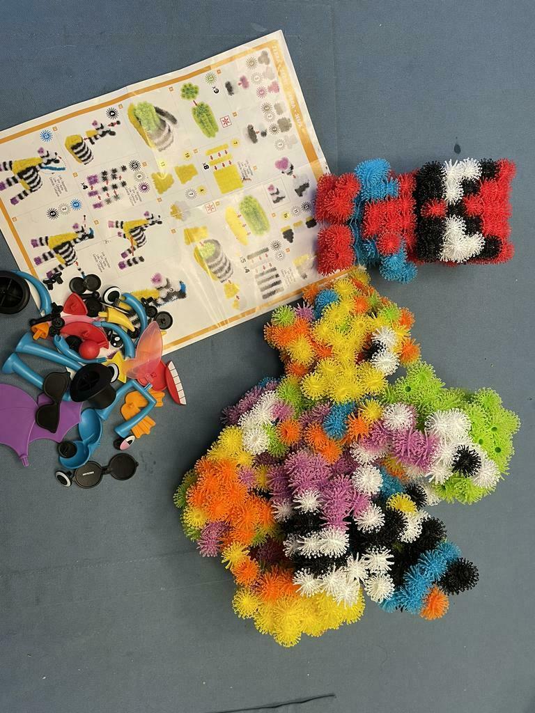 Bunchems met accessoires en modelbladen, Enlèvement ou Envoi, Comme neuf