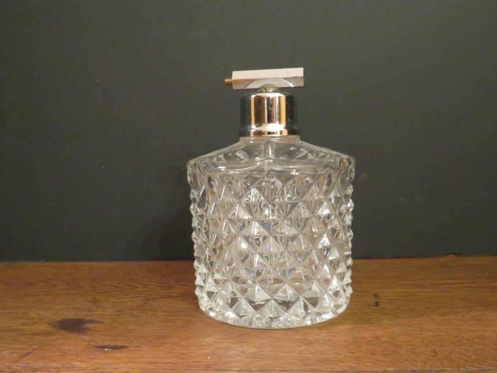 Sproeifles van geslepen glas, Antiek en Kunst, Ophalen of Verzenden