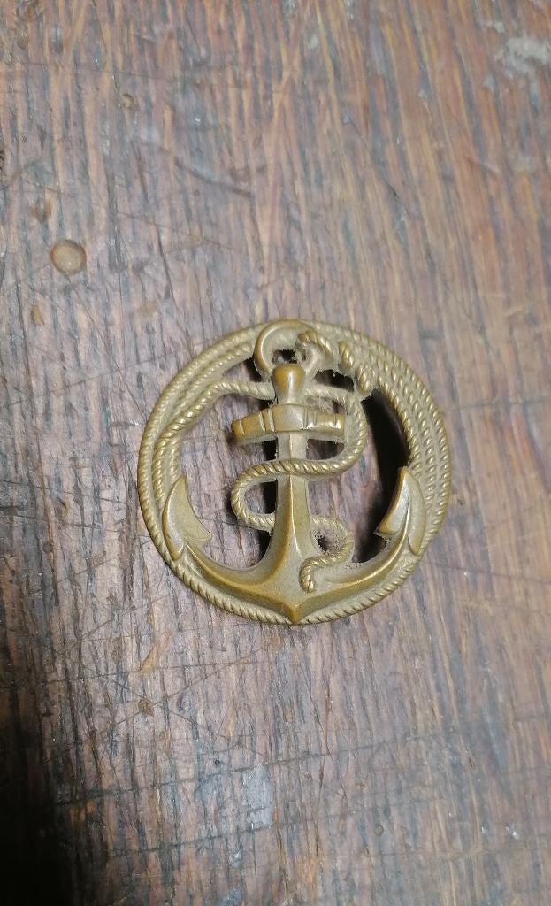 Broche marine militaire WW1 WW2, Envoi, Marine