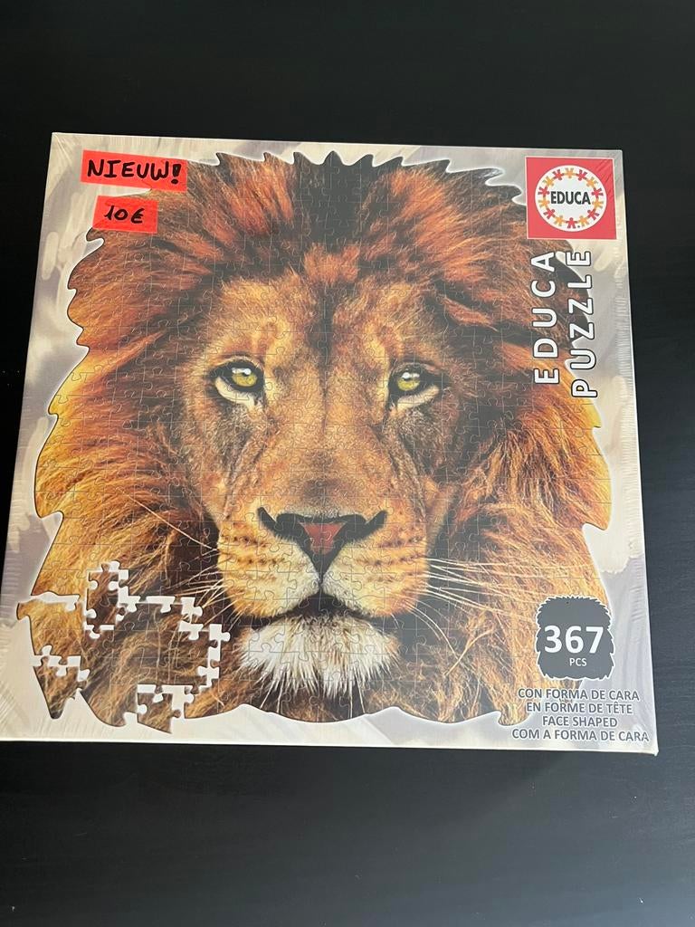 Puzzle Educa Lion - non ouvert dans son emballage, Enlèvement, Moins de 500 pièces, Neuf, Puzzle