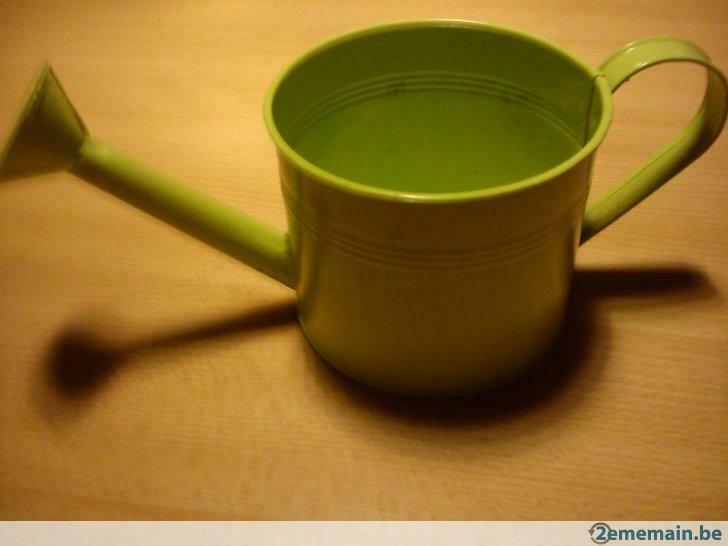 bloempot "gieter", Gebruikt