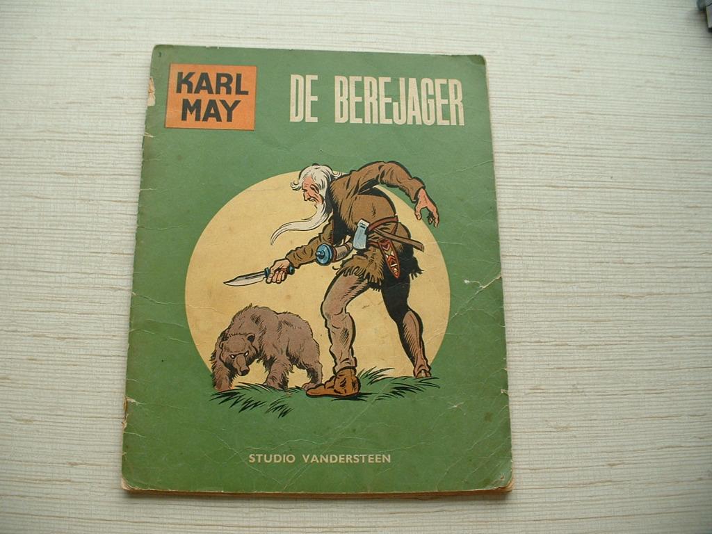 strip karl may nr 3 de berejager - 1e druk 1963, Gelezen, Willy Vandersteen, Eén stripboek, Ophalen of Verzenden