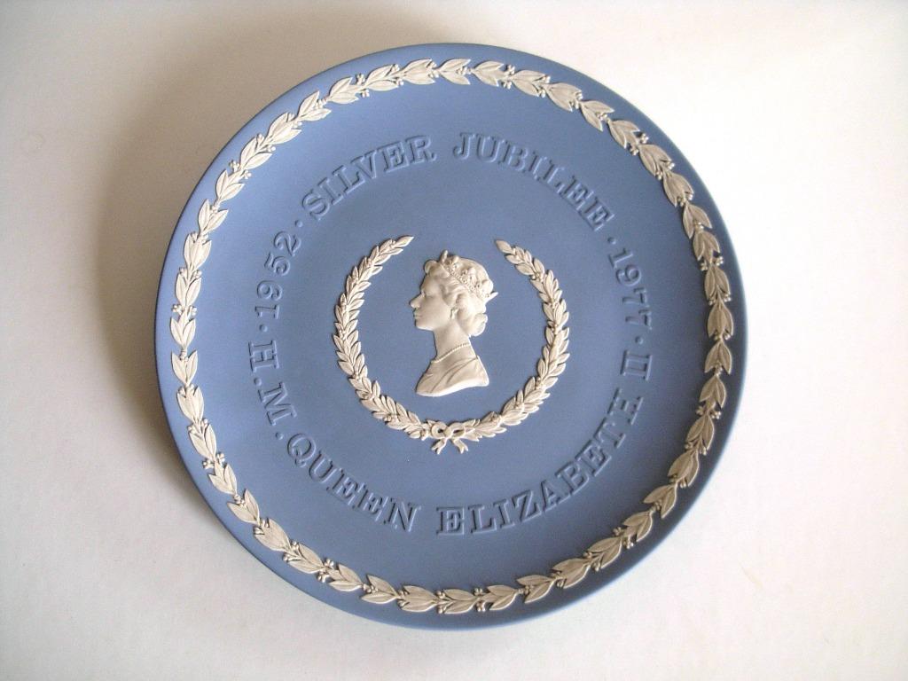 Wedgwood Jasperware - Schotel Queen Elisabeth (1977), Enlèvement ou Envoi, Comme neuf, Service