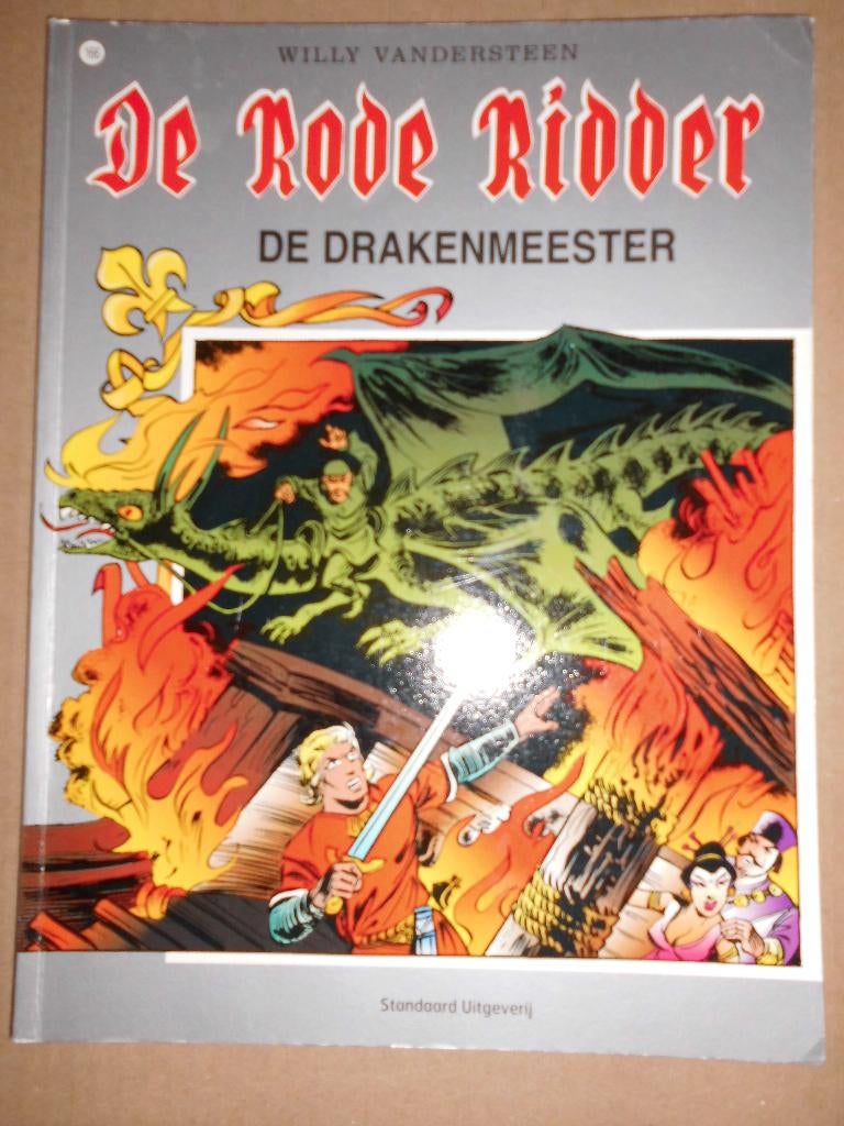 De Rode Ridder - De drakenmeester, Gelezen, Eén stripboek, Studio  Vandersteen, Ophalen of Verzenden