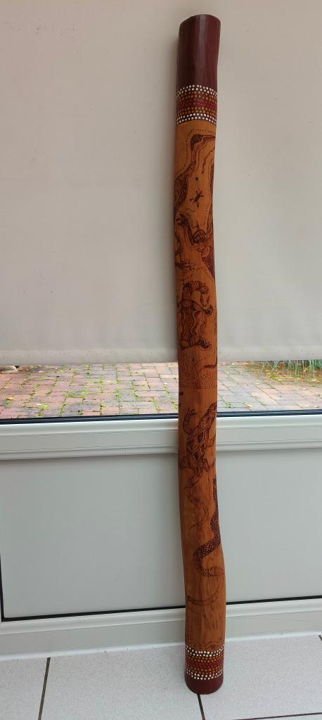 Australische didgeridoo, Musique & Instruments, Instruments à vent | Didgeridoos, Enlèvement ou Envoi, Comme neuf