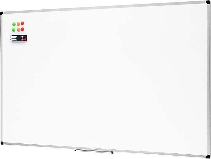 Magnetisch whiteboard | 90 x 60 cm | GRATIS LEVERING, Huis en Inrichting, Woonaccessoires | Memoborden, -, Verzenden, -, Nieuw