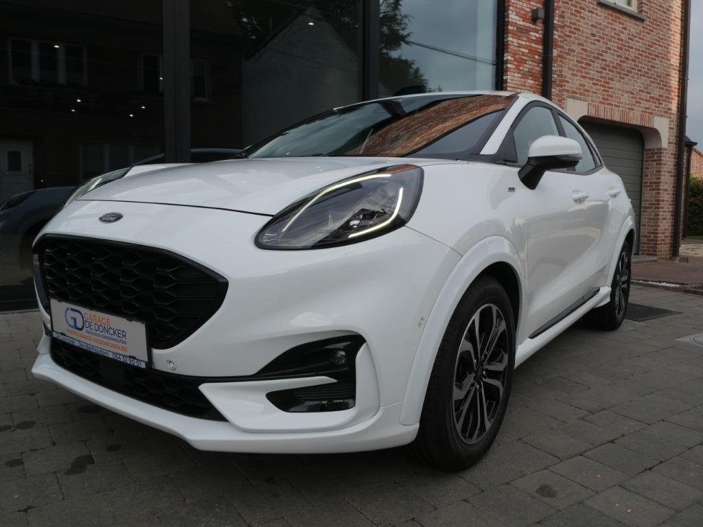 Ford Puma ST line, Voorwielaandrijving, Stof, Puma, Wit