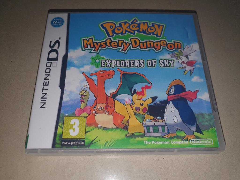 Pokemon Mystery Dungeon Explorers of Sky DS Game Case, Games en Spelcomputers, Verzenden, Zo goed als nieuw