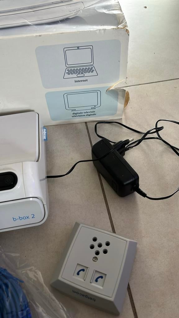 Modem Belgacom b-box 2, Gebruikt