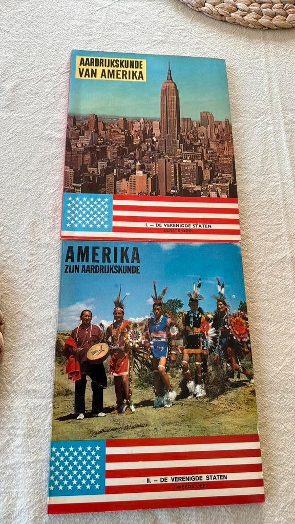 Uitgeverij de lombard Kuifje Amerika en zijn aardrijkskunde, 1960 tot 1980, Ophalen of Verzenden, Zo goed als nieuw, Prent