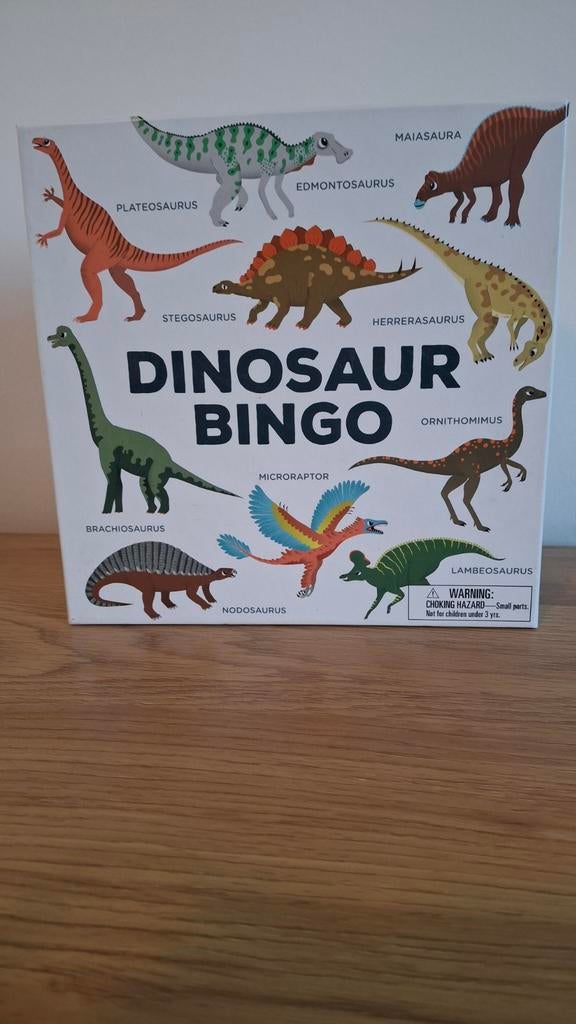Beautiful Dinosaur Bingo — Complet et éducatif (Laurence Kin, Hobby & Loisirs créatifs, Enlèvement ou Envoi