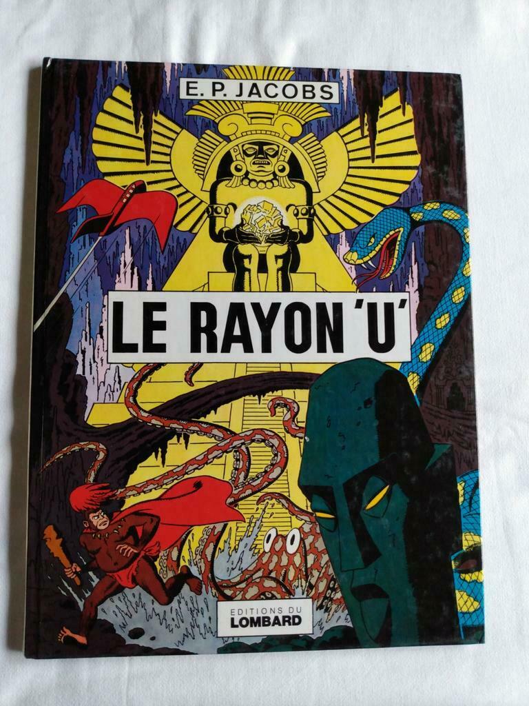 BD "Le rayon 'U' de E.P Jacobs , édition 10/1974-a 1974', Enlèvement