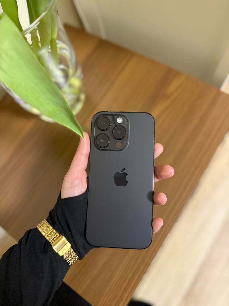 Iphone 14 Pro, Telecommunicatie, Zwart, 77 %, Ophalen of Verzenden, Zonder simlock
