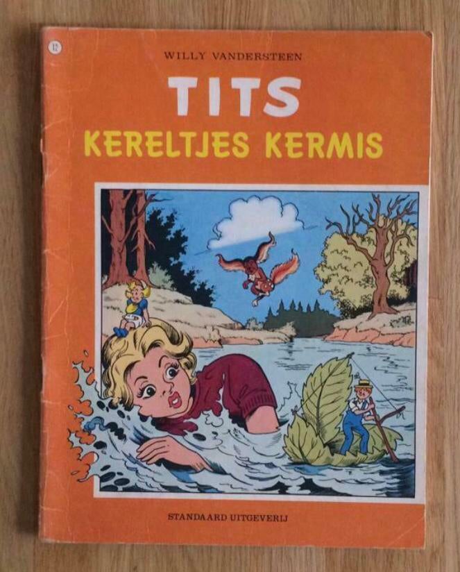 Tits 12 Kereltjes Kermis Willy Vandersteen 1981, Une BD, Enlèvement ou Envoi, Utilisé