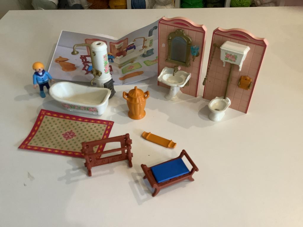 Playmobil badkamer, Ophalen, Gebruikt