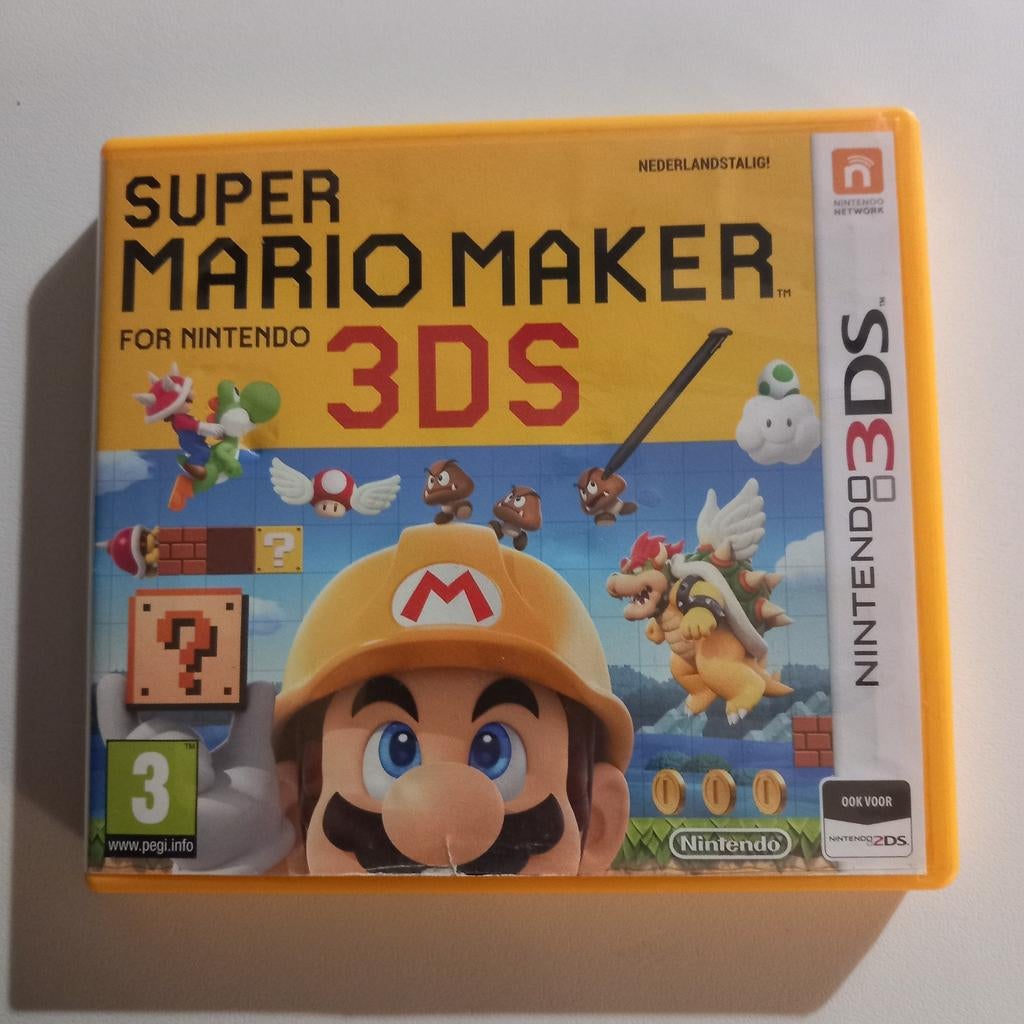 Super Mario Maker Nintendo 2ds/3ds, Consoles de jeu & Jeux vidéo, Enlèvement ou Envoi, Comme neuf