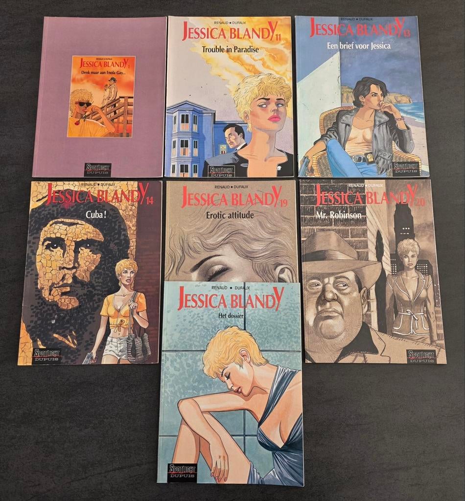 Lot strips: Jessica Blandy, Boeken, Ophalen of Verzenden, Zo goed als nieuw