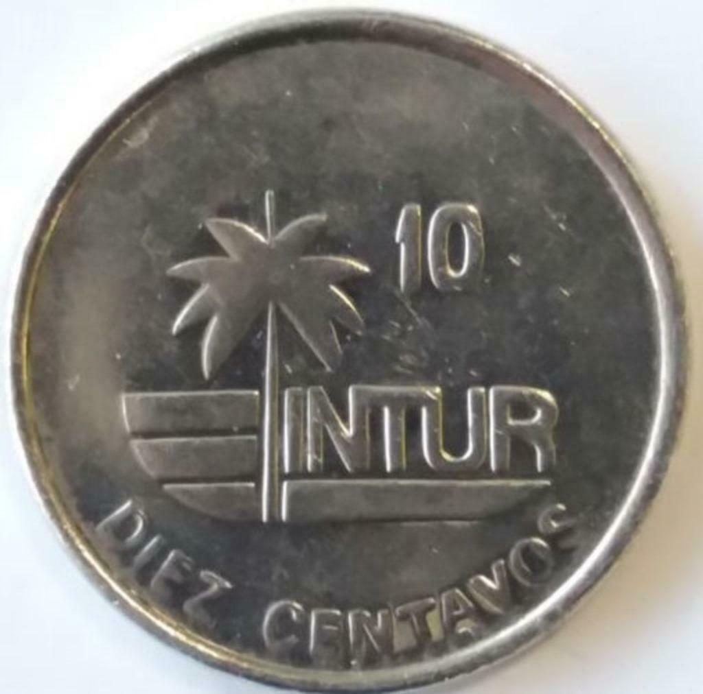 Cuba - 10 Centavos (Intur) - 1989, Postzegels en Munten, Ophalen of Verzenden, Midden-Amerika, Losse munt