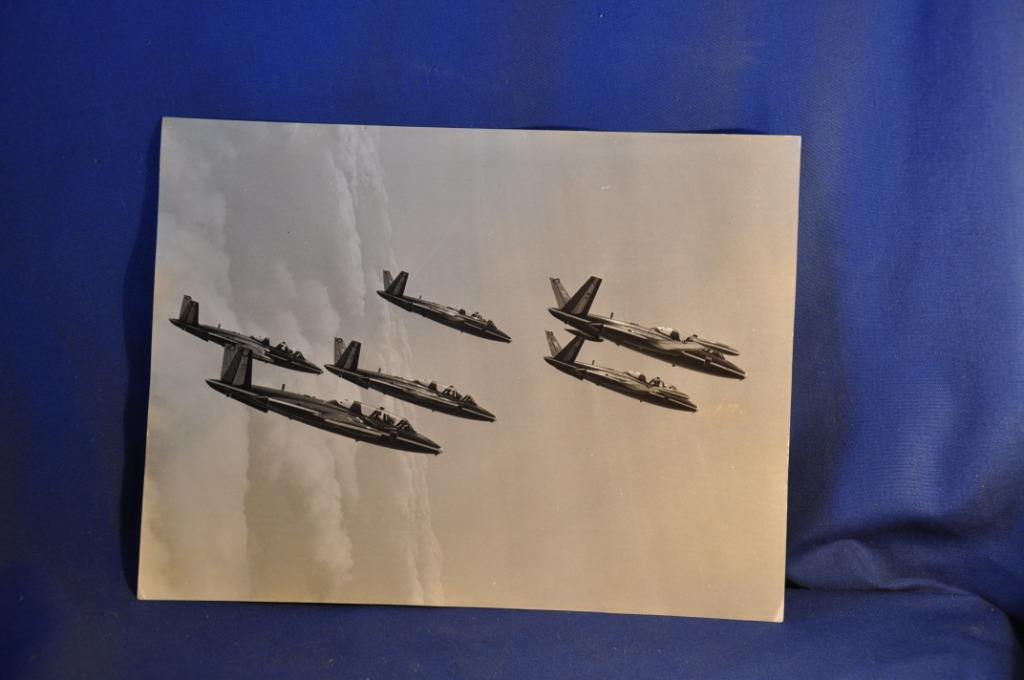 §  photographie red devils force aerienne belge en  vol ( 7), Ophalen of Verzenden, Luchtmacht, Foto of Poster