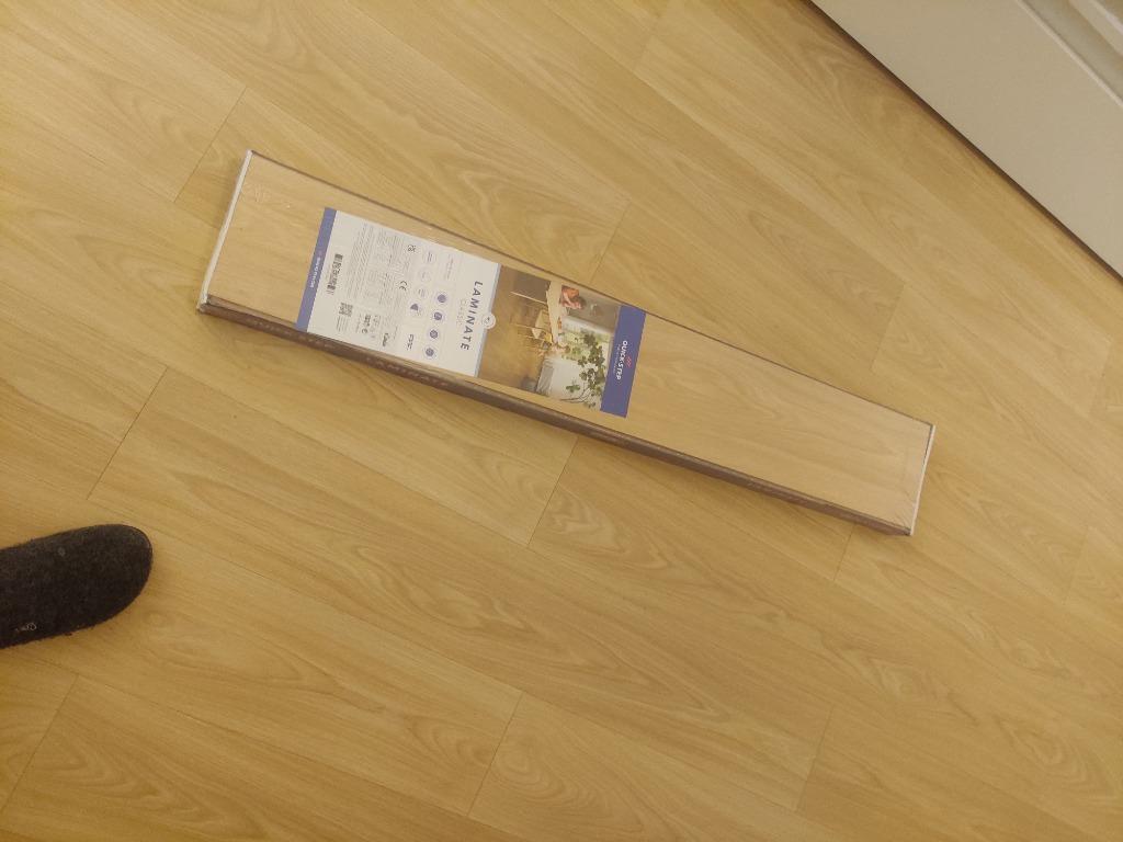 Laminaat biscuit bruine eik quick step CLM5794, Doe-het-zelf en Bouw, Ophalen, Overige materialen, 50 tot 150 cm, Nieuw