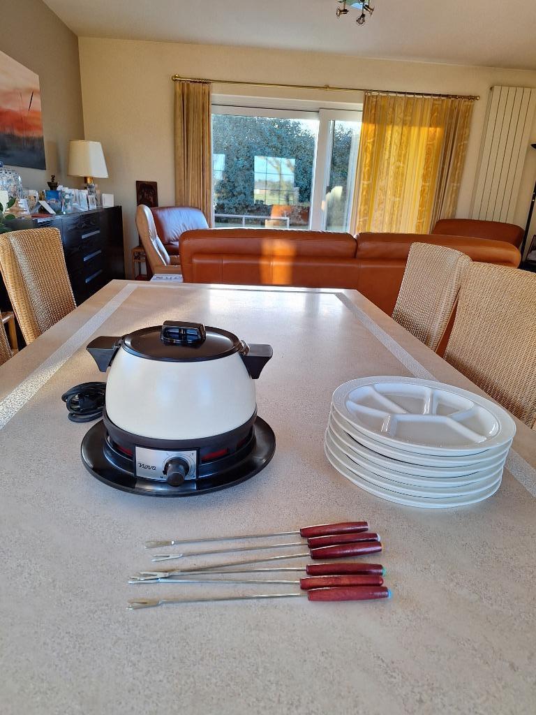 Fondueset elektrisch, Elektronische apparatuur, Ophalen, Gebruikt, Elektrisch, Fondueset