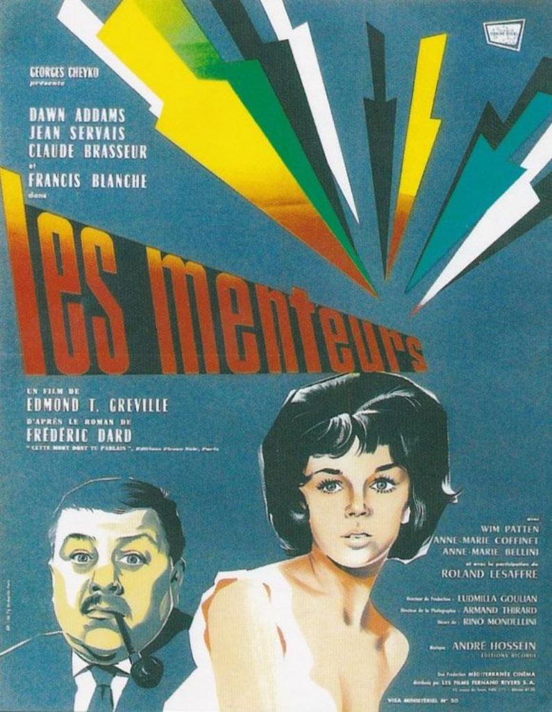 16mm speelfilm  --  Les menteurs (1961), Enlèvement ou Envoi, Film 16 mm