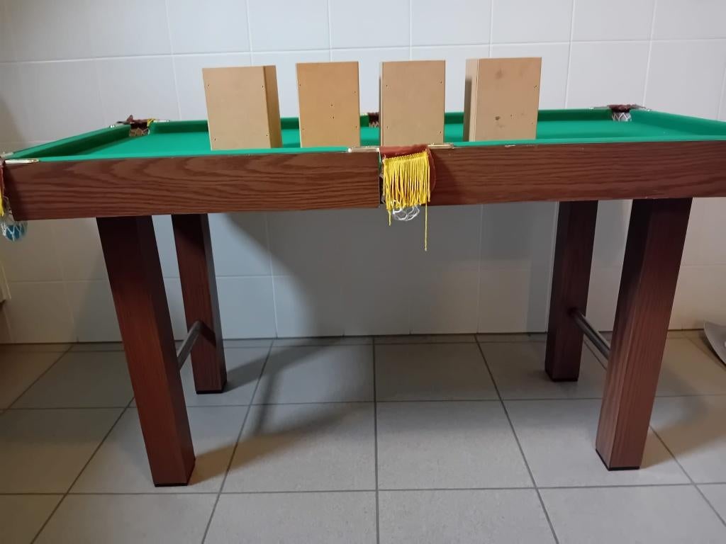 Snookertafel / pooltafel voor kinderen, Enlèvement, Utilisé, Autres types