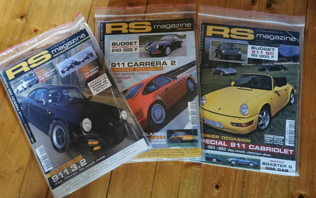 RS Magazine Porsche du n 1 au n 202, Comme neuf, Enlèvement, Porsche, Divers