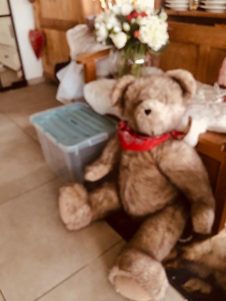 Prachtige grote BOYDS beer ‘BIG JAKE’, Verzamelen, Beren en Cherished Teddies, Zo goed als nieuw, Stoffen beer, Overige merken