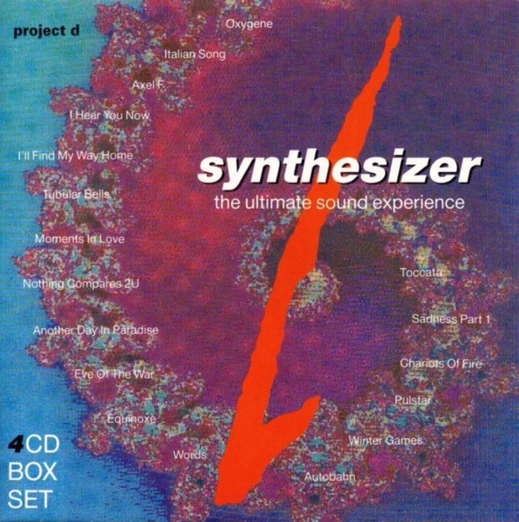 1442 - PROJECT D - SYNTHESIZER - 4CD/BOX - NIEUW, Cd's en Dvd's, Cd's | Pop, Nieuw in verpakking, Verzenden