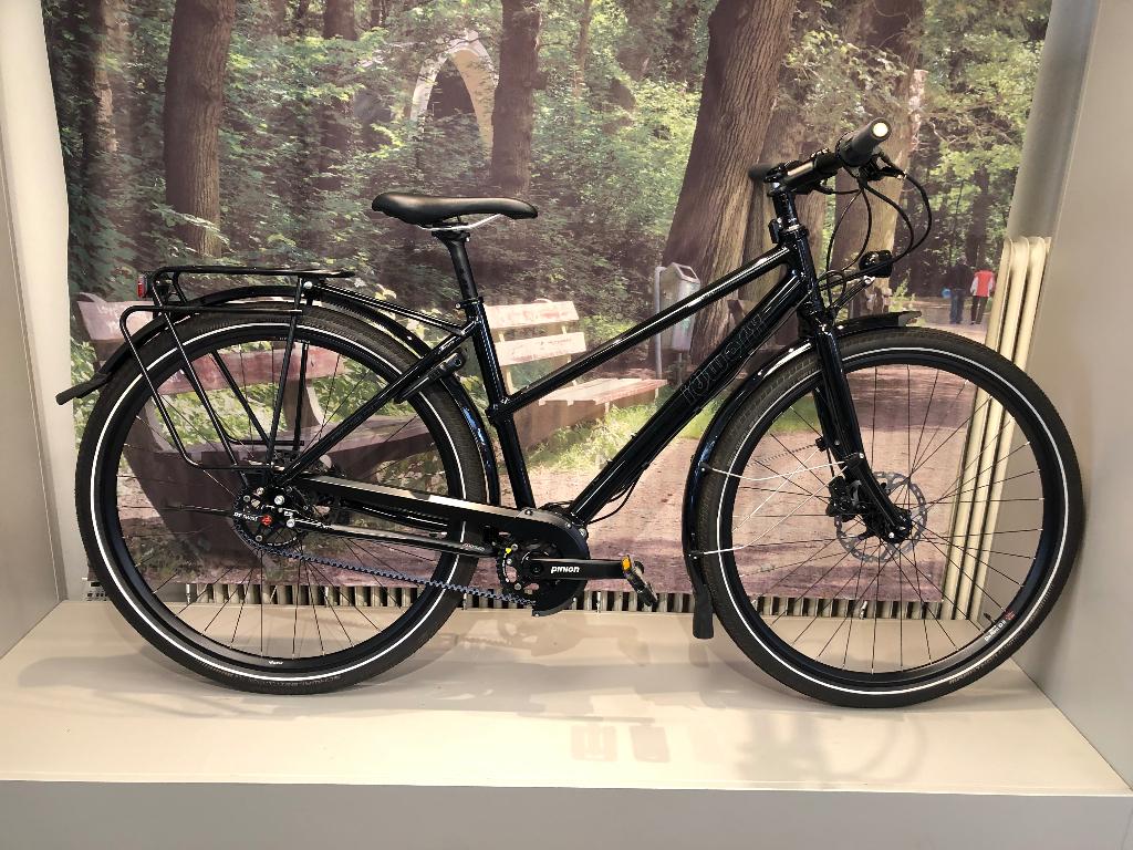 Idworx oPinion Lady 48 cm Pinion C12 Riem Shimano hyd. Son, 47 tot 50 cm, Ophalen of Verzenden, Zo goed als nieuw, Versnellingen