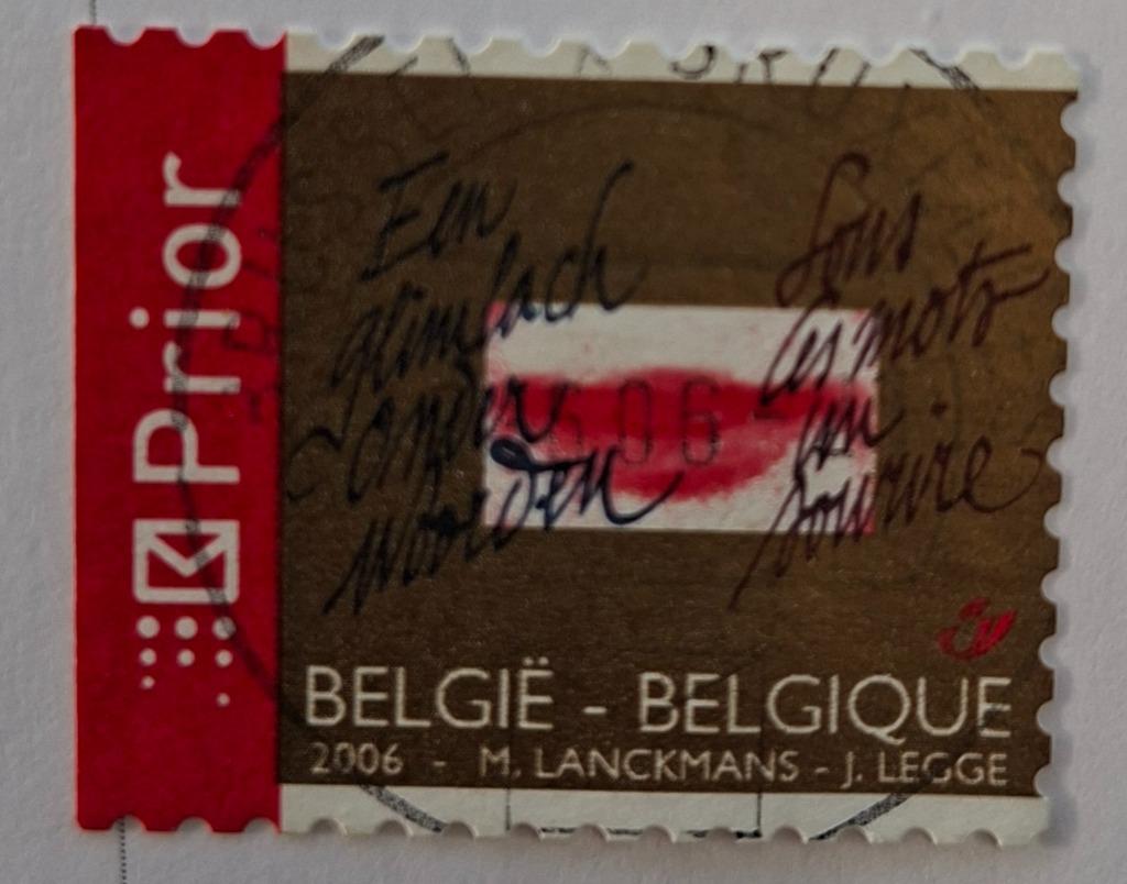Timbre Belgique OBP 3499/3499c, Enlèvement ou Envoi, Affranchi, Oblitéré
