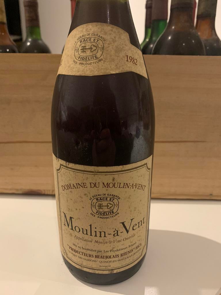Moulin-a-vent 1982, Verzamelen, Wijnen, Ophalen of Verzenden, Nieuw